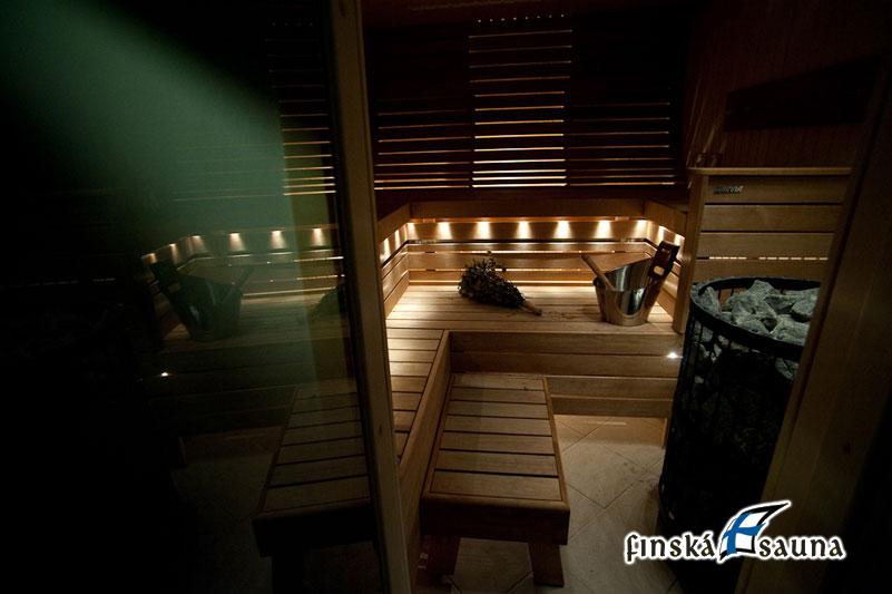 sauna Kometa Brno - pocit sauny ve tmě 2