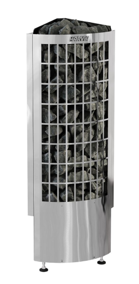 Saunové kachle Harvia Cilindro corner PCC70E 6,8 kW - steel