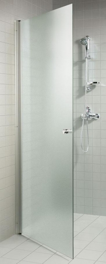 Dvere do sprchy "A" 9x20 Satin 900x2000x6 mm