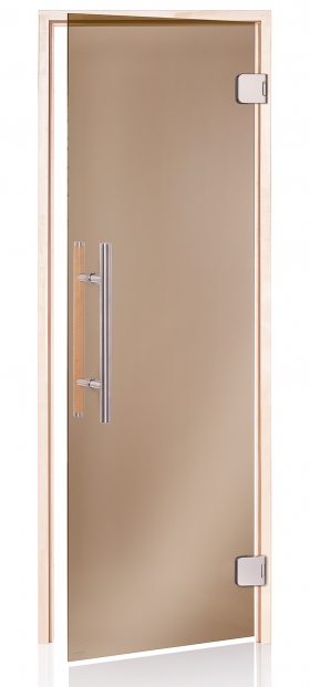 Dvere saunové "A" Premium 8x21 Bronze 790x2090 mm Osika