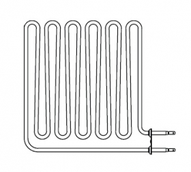 Vykurovacie teleso, špirála pre saunové kachle BC135, BC165, 2750W/230V