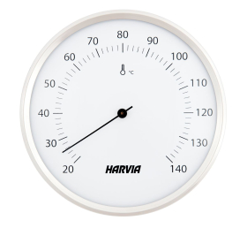 Teplomer do sauny Harvia 160 mm, biely