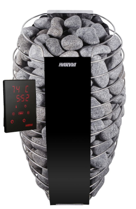 2.akosť: Elektrická kamna Harvia Spirit SP60XW 6,0 kW WiFi černá