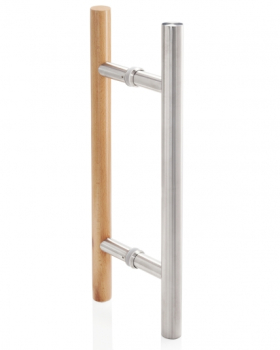 2.akosť: Držadlo PPREMIUM rozteč 300mm nerez/drevo