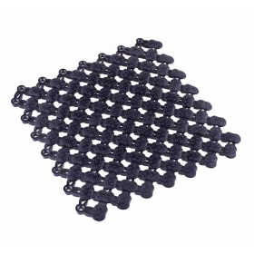Rohož Laguna, PVC, čierna 20*20 cm, 25ks/bal
