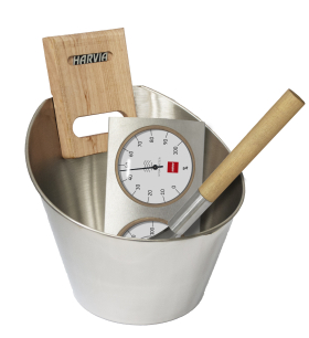 2.akosť: Steel/nerezový set HARVIA