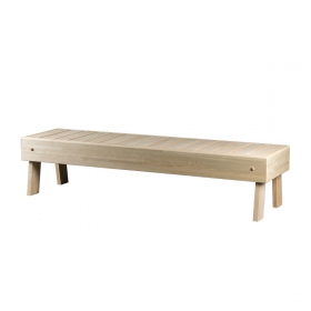 Lavica hotová - 40x150 osika, s nohami