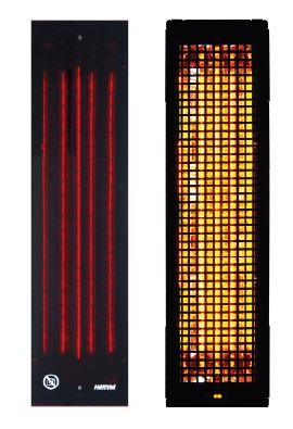 Rozbalený tovar: Infrazářič Harvia VitaMy 350W, DARK se sklem