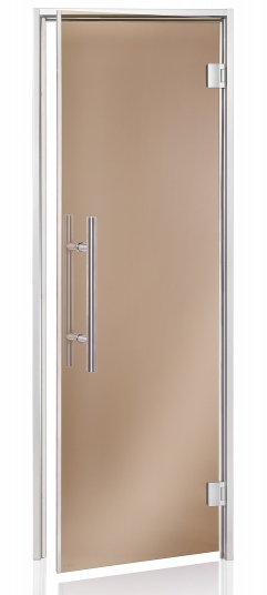 Dvere do parnej sauny "A" Lux 7x20 Bronze 685x1995 mm