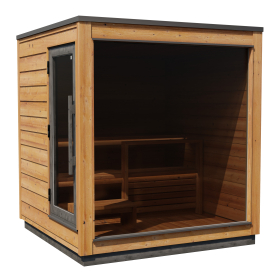 Fínska sauna Harvia Kirami Dawn M - ľavá