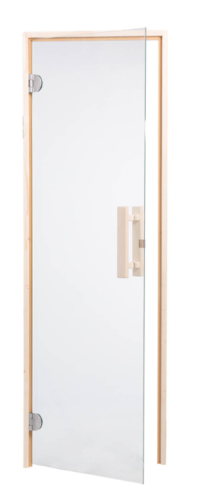 Predaj ukončený: 2.akosť: Dvere do sauny Sentiotec DS80 Clear 650x1960mm