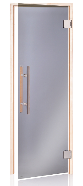 2.akosť: Dvere saunové "A" Premium 8x20 Grey 790x1990 mm Jelša
