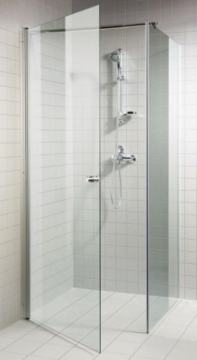 Sprchovací kút "A" 8x8x20 Clear 800x800x2000 mm