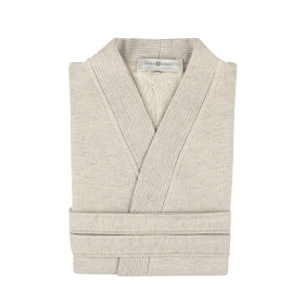 Froté župan Casa Lusso kimono - béžová, veľ. S/M
