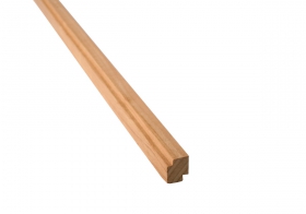 Rohová lišta vnútorná  - THERMOWOOD Osika 15x18x2400mm