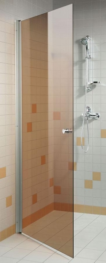 Dvere do sprchy "A" 7x20 Bronze 700x2000x6 mm