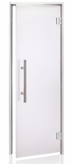 Dvere do parnej sauny "A" Premium 7x19 Satin 685x1895 mm