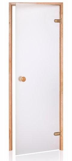 Dvere saunové "A" 8x20 Satin 790x1990 mm Jelša