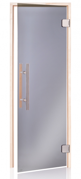 Dvere saunové "A" Premium 8x20 Grey 790x1990 mm Jelša