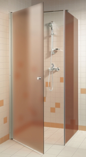 Sprchovací kút "A" 9x9x20 Satin Bronze 900x900x2000 mm