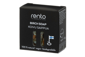 Tuhé mydlo Rento – Breza, 50 g