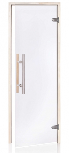 Dvere saunové "A" Light Premium 7x19 Clear 690x1890 mm Osika