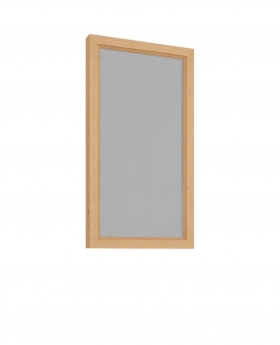 Okno do sauny 92x490x890mm grey jelša