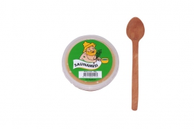 Medový peeling do sauny, mäta a soľ