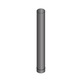 Dymovod Harvia 1,0 m, 115 mm - lakovaný