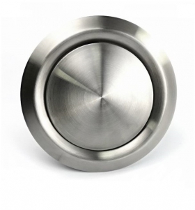 Ventilácia parnej sauny - ventilačný disk, nerez, 100mm