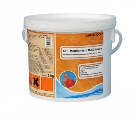 Chlórové multifunkčné MAXI tablety, 3 kg