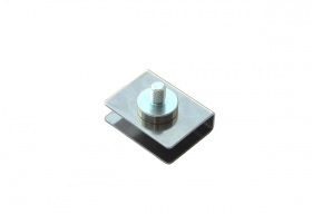 Magnetická západka na saunové dvere - chrómovaná, stredný magnet 16 mm