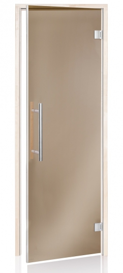 Dvere do sauny "A" Benelux 7x19 Bronze 690x1890 mm Osika
