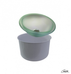 Cariitti podsvietená misa s ventilom, fitinka