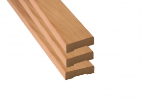 Sada prekrývacích líšt THERMOWOOD osika 12x42 (3 ks/bal.)
