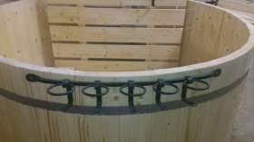 Držiak na nápoje pre HOT TUB, kovový, 5ks
