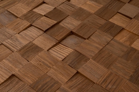 Dekoratívny saunový obklad SQUARE 58, jaseň thermowood, 115x740mm