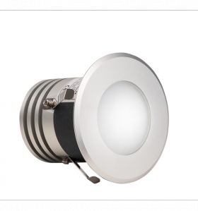 Predaj ukončený: Bodové svetlo SENTIOTEC do parnej sauny RGBW LED spotlight, 5W