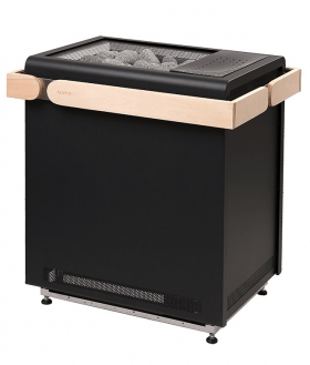 Saunová pec Concept R Combi Black (E) 9kW