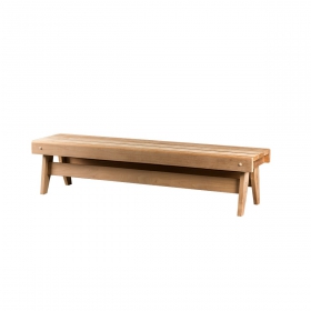 Lavica hotová - modul 36x150 osika THERMOWOOD