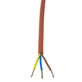 Silikónový kábel SIHF 3x1,5 mm