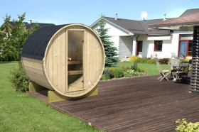 Sudová sauna 160 SMREK, rozložená
