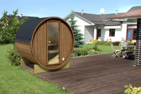 Sudová sauna 160 BOROVICA THERMO, zmontovaná