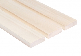 Dosky na lavice osika 21x90x2100mm (5ks/bal)