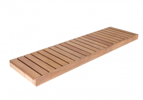 Lavica hotová - modul 5x21 osika THERMOWOOD