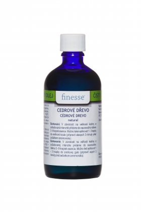 Éterický olej - Cédrové drevo, prírodné, 100 ml
