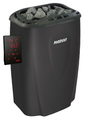 Saunové kachle HARVIA Moderna V60XE - čierna