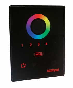 Ovládací panel Harvia Xenio RGBW DMX pre farebné svetlá