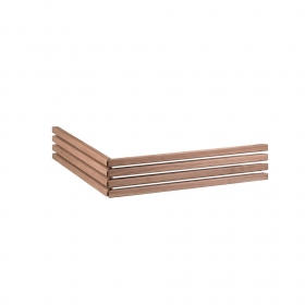 Predaj ukončený: Bezpečnostná ohrádka ku kachliam Qube (12kW, 15kW) - orech