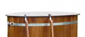 Veko k ochladzovací kadi Kambala 130x79cm, preglejka